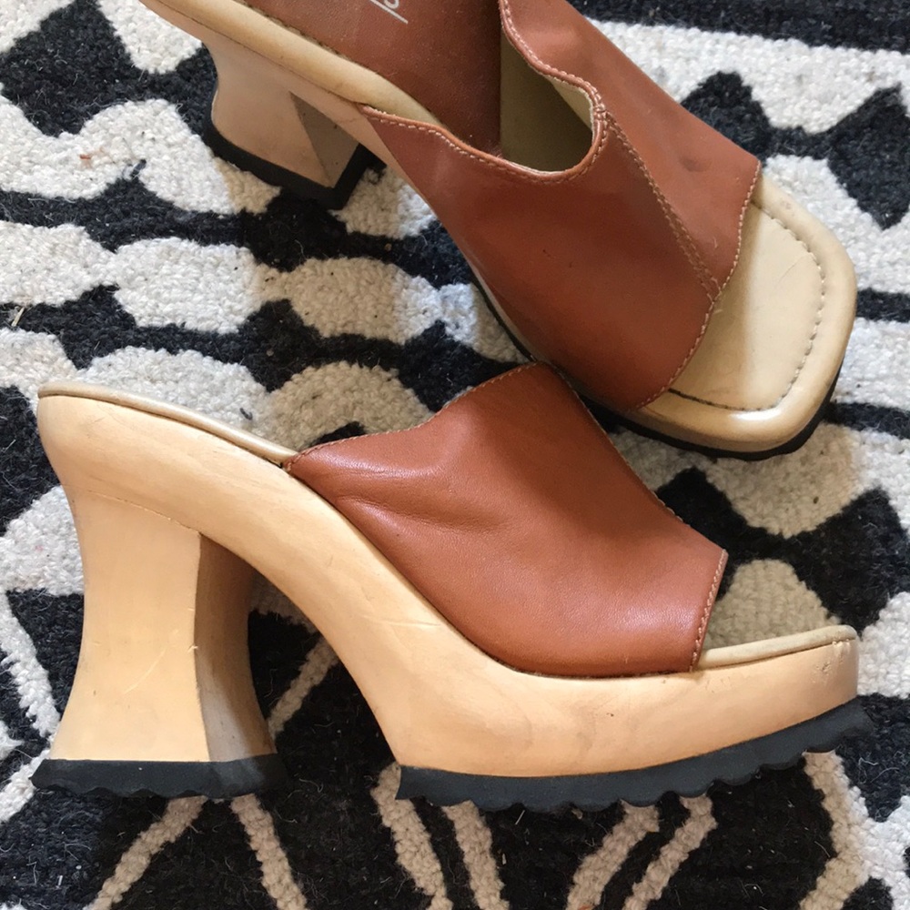 90s-esq. slip-on heels